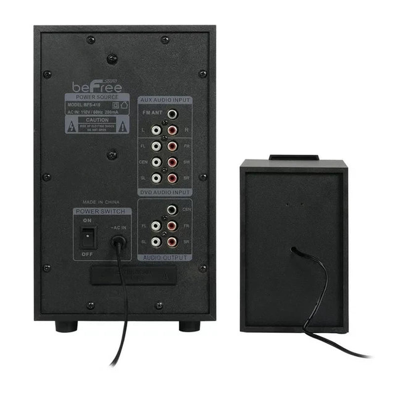 Teatro Cine En Casa 5.1 Equipo De Sonido Con Bluetooth Bocinas Bajos USB Slots