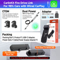 Supports Fire TV Stick Converter TV Streaming Box HDMI Wireless Carplay TV Adapter for Fire TV Stick HD 4K Max Lite