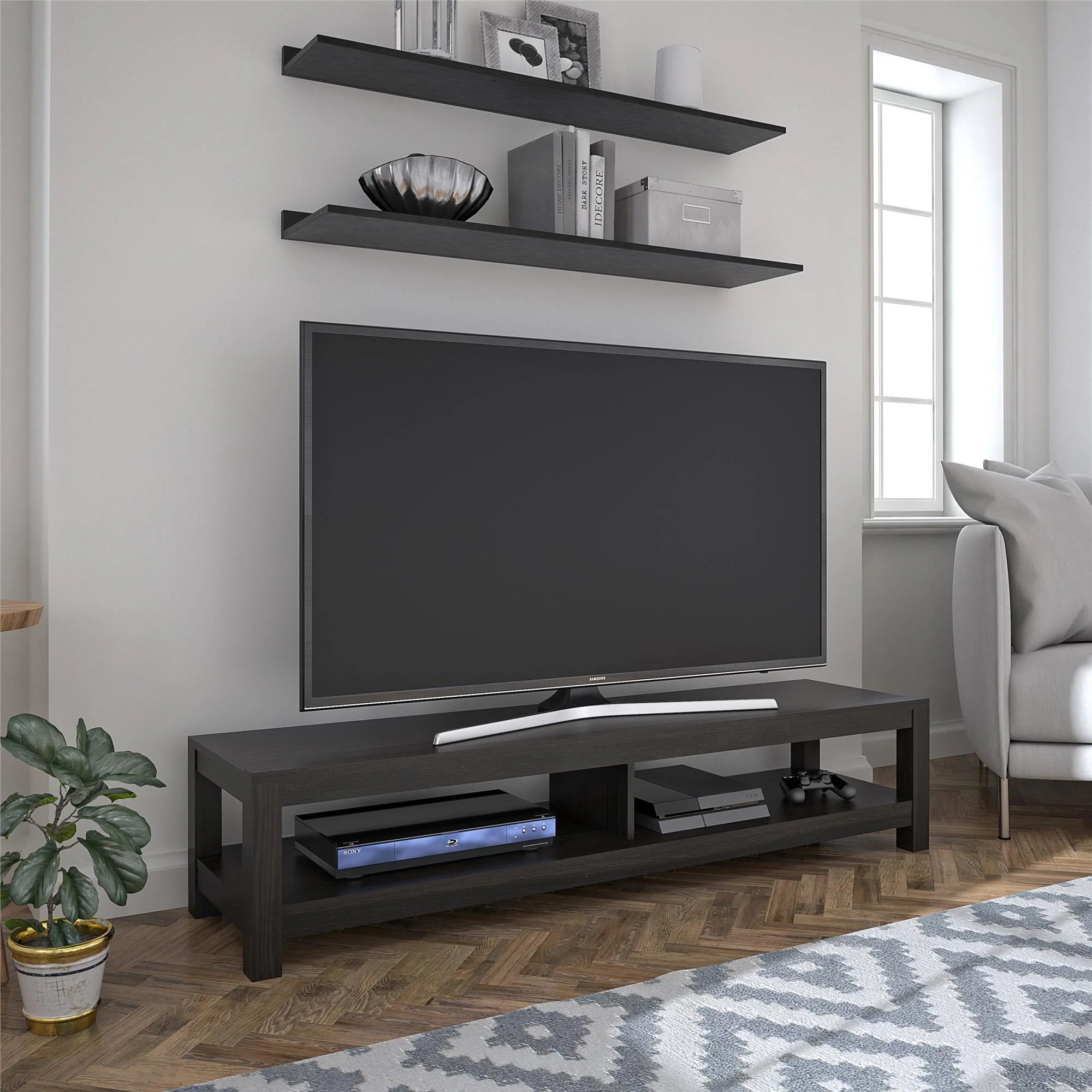 Parsons TV Stand for Tvs up to 65", Espresso