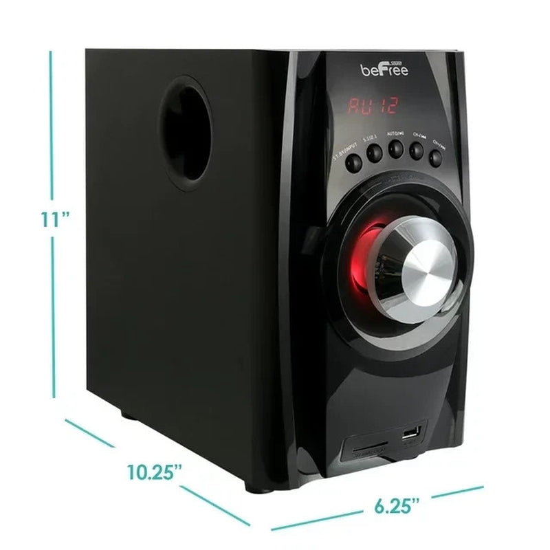 Teatro Cine En Casa 5.1 Equipo De Sonido Con Bluetooth Bocinas Bajos USB Slots