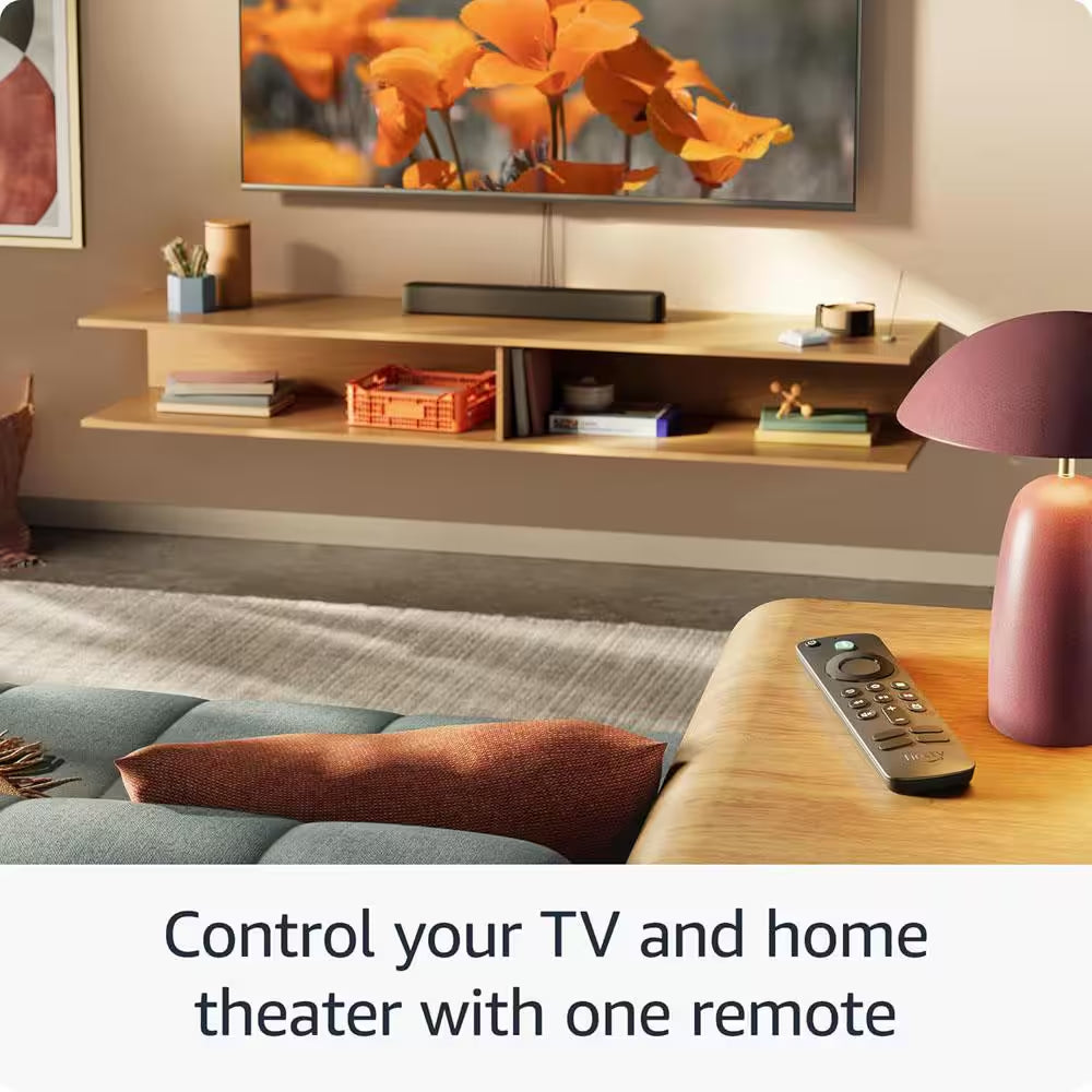 Fire TV Stick HD, Free and Live TV, Alexa Voice Remote, Smart Home Controls, HD Streaming - Black