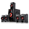 Teatro Cine En Casa 5.1 Equipo De Sonido Con Bluetooth Bocinas Bajos USB Slots