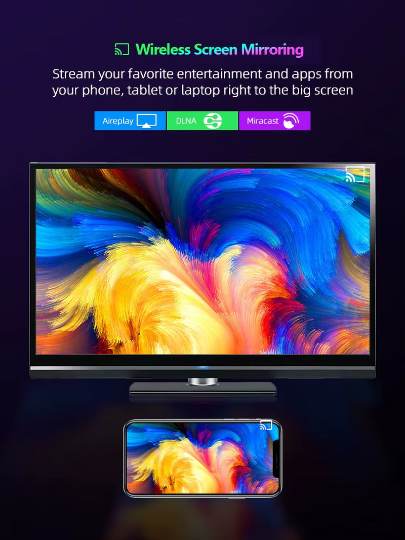 Original G96 TV Stick 8K Android13 Streaming Media 2GB 16GB Multi Language TV Dongle Allwinner H313 VS Amazon Fire Stick