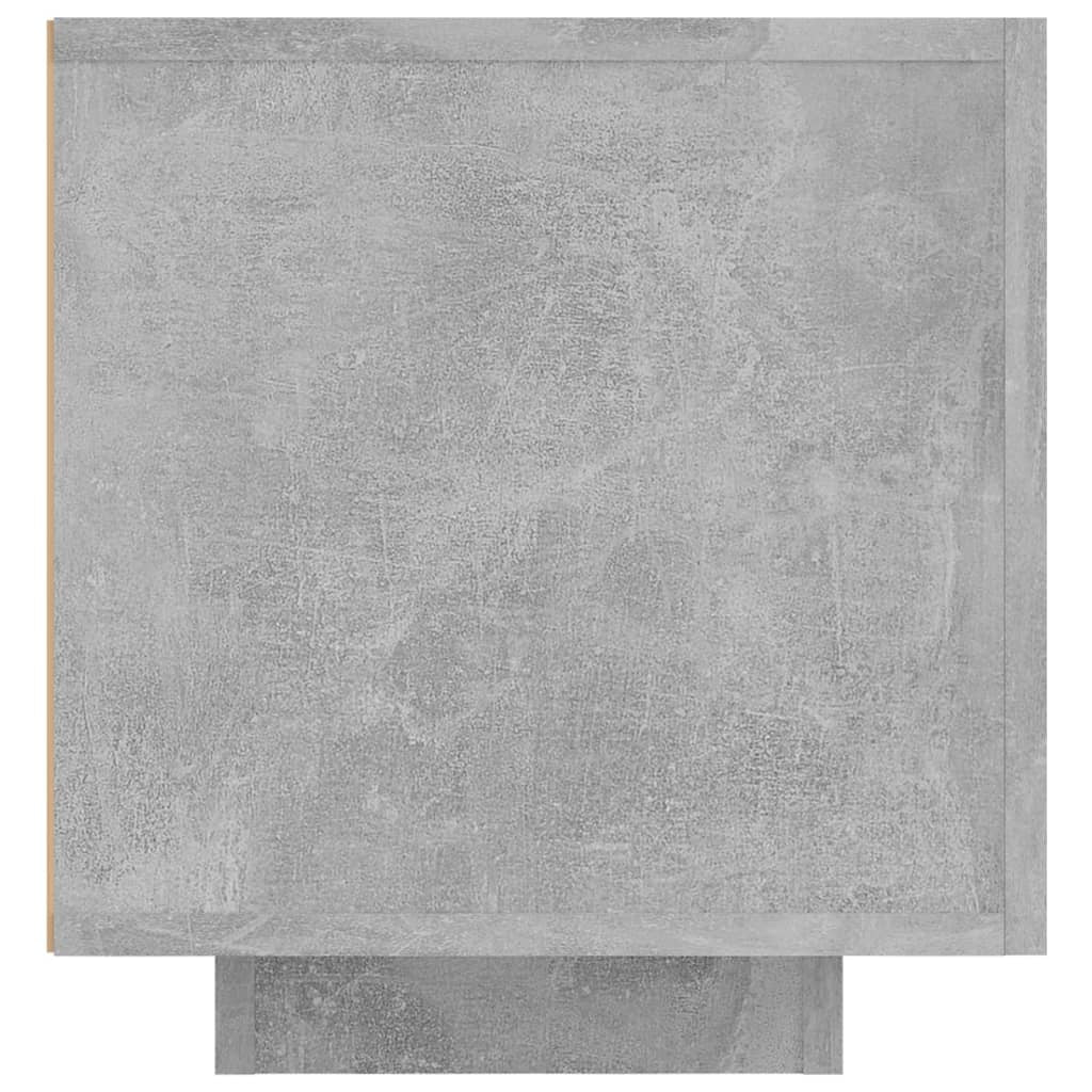 TV Cabinet with LED Lights Concrete Gray 63"X14"X16"