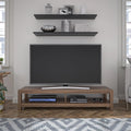 Parsons TV Stand for Tvs up to 65", Walnut