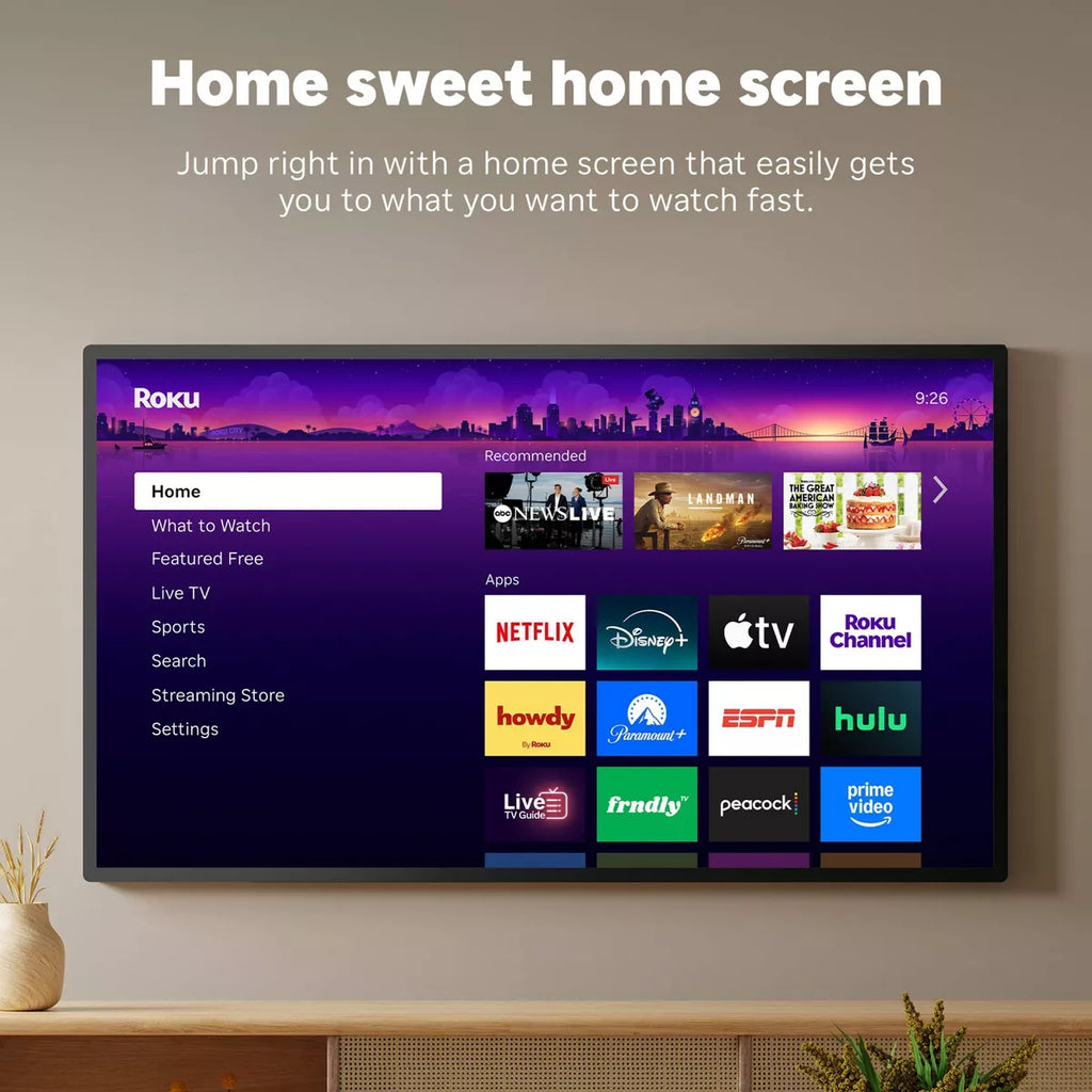Roku Streaming Stick 2025 HD Roku Streaming Device with Voice Remote: Wi-Fi, HDMI, 1080P, Apple Airplay