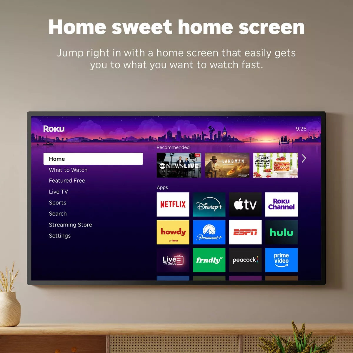 Roku Streaming Stick 2025 HD Roku Streaming Device with Voice Remote: Wi-Fi, HDMI, 1080P, Apple Airplay