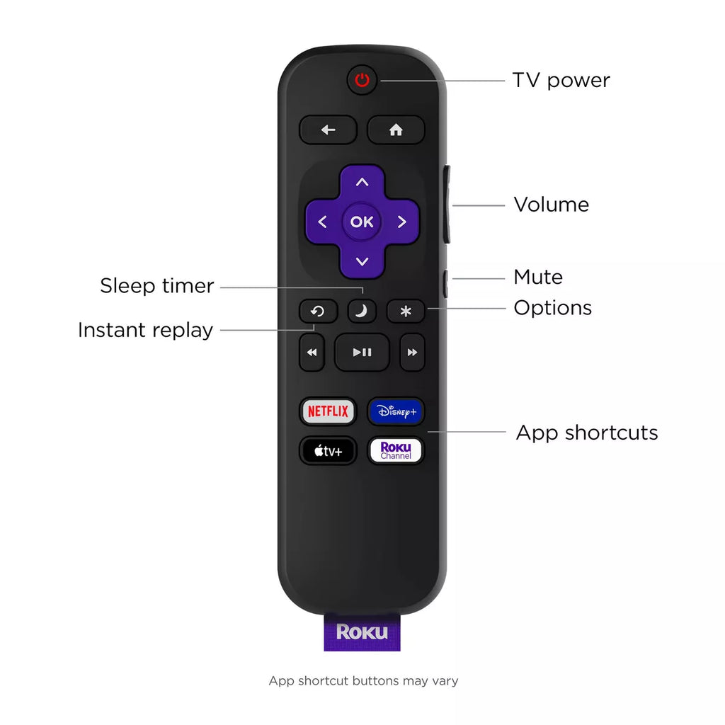 Roku 65" Select Series 4K HDR Smart Roku TV with Roku TV Remote: LED, Wi-Fi, HDMI