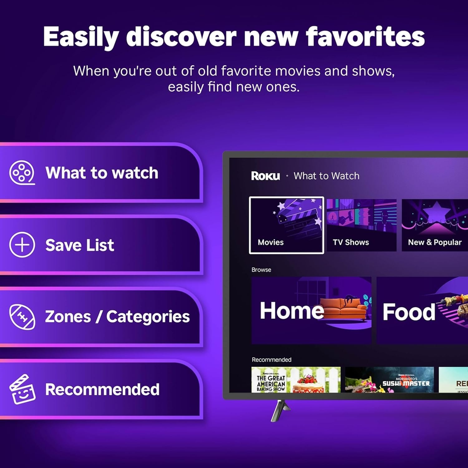 Roku Streaming Stick 2025 HD Roku Streaming Device for TV with Voice Remote