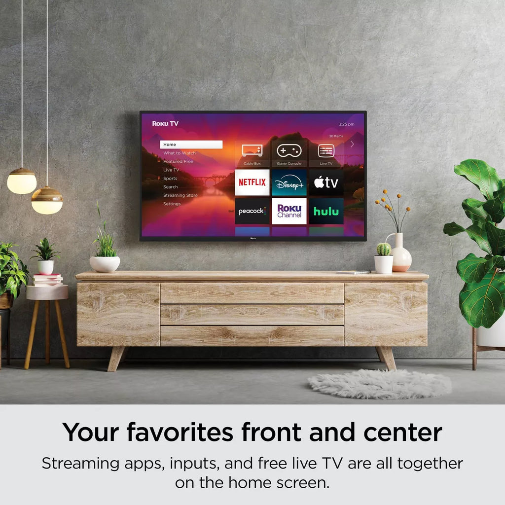 Roku 32" Select Series 720P HD Smart Roku TV with Roku TV Remote