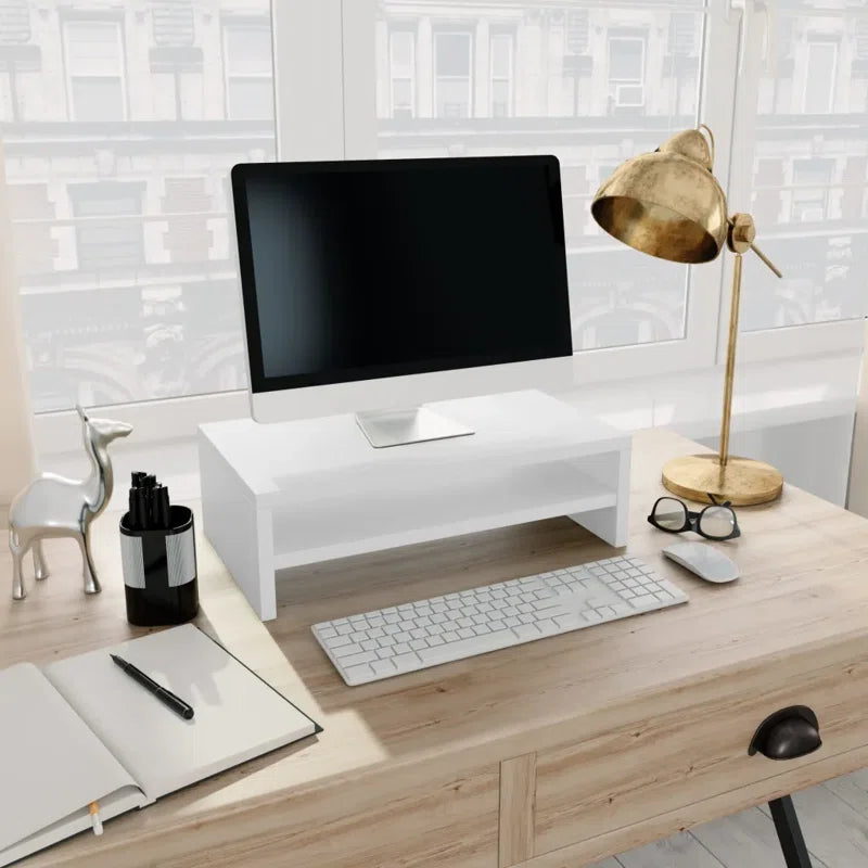 Monitor Stand Engineered Wood TV Stand Indoor Furniture