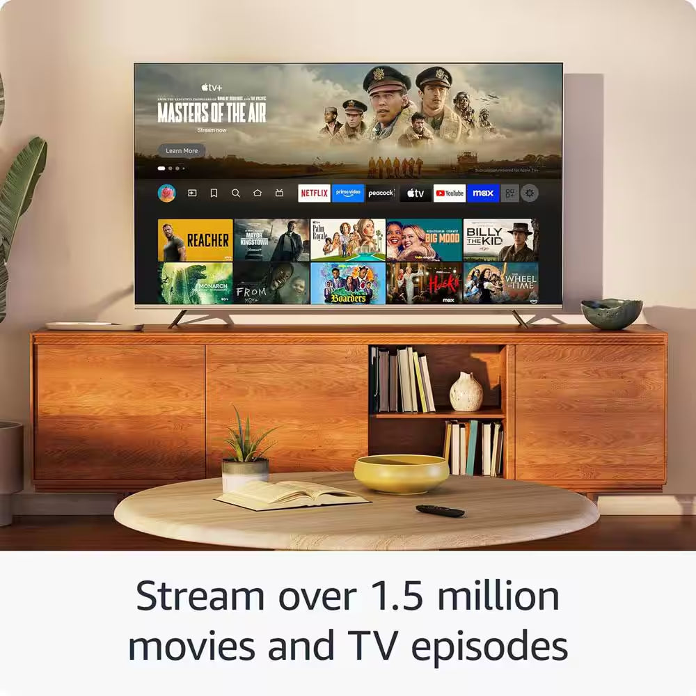 Fire TV Stick HD, Free and Live TV, Alexa Voice Remote, Smart Home Controls, HD Streaming - Black