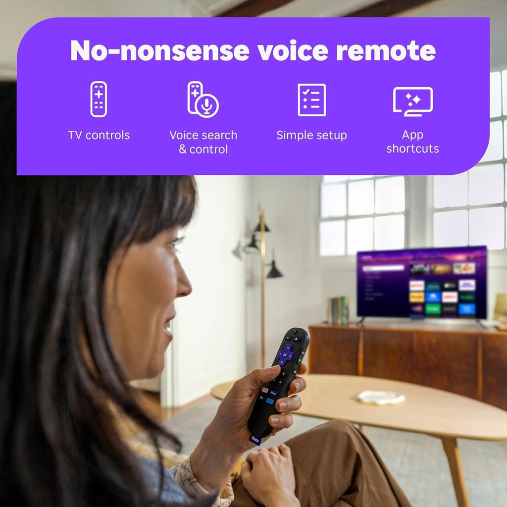 Roku Streaming Stick 2025 HD Roku Streaming Device for TV with Voice Remote