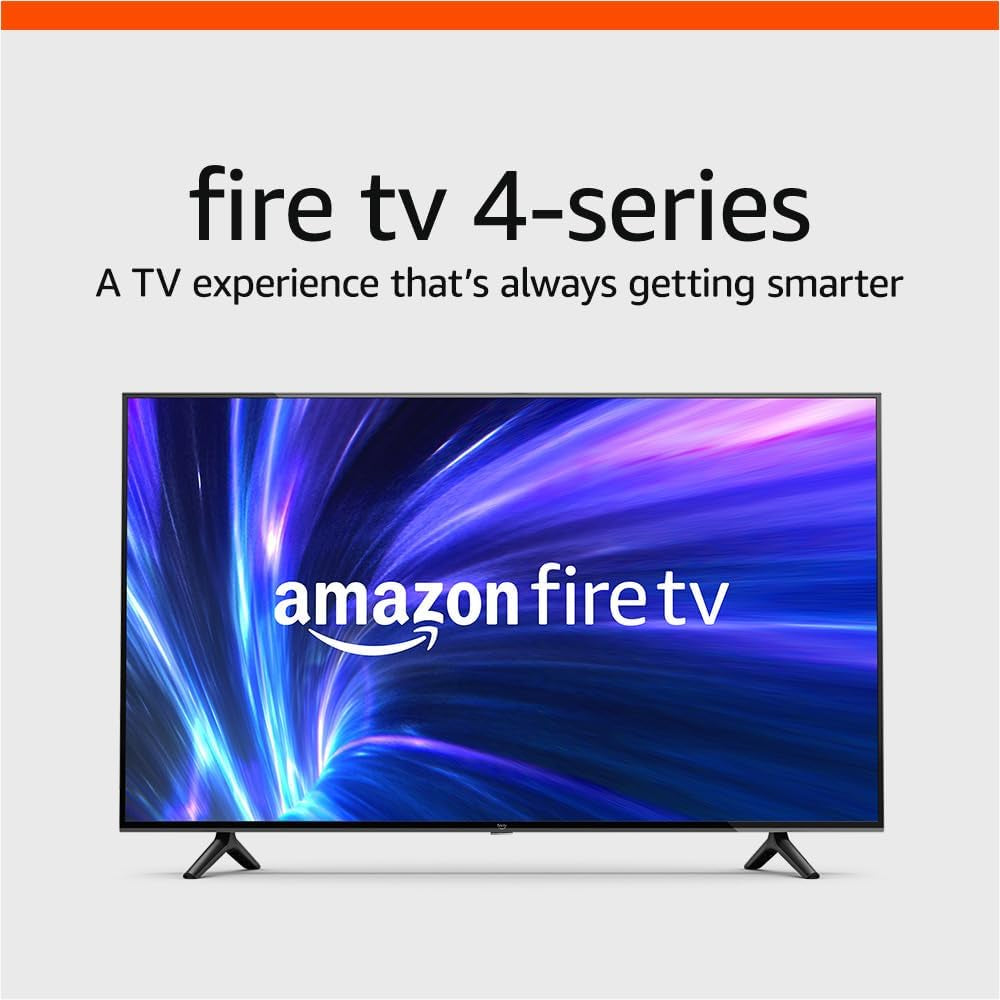 Fire TV 55" 4-Series 4K UHD Smart TV with Fire TV Alexa Voice Remote, Stream Live TV without Cable